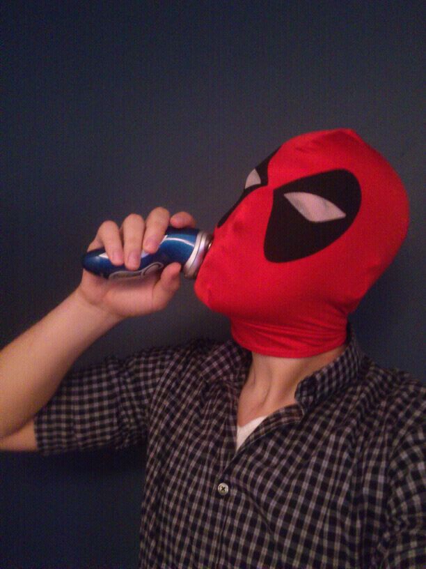 Tags: deadpool shaving shave night-out getting-ready