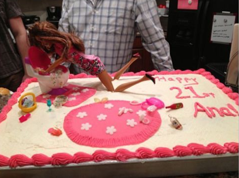 Funny Birthday Cake on Funny Picture  3815 Tags  Happy  81  21st  1  Birthday Cake  4  Doll